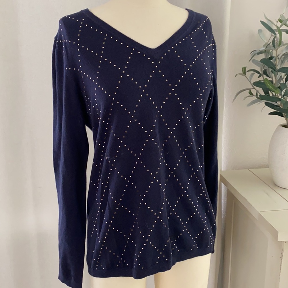 Tommy Hilfiger Navy Blue Sweater Size M